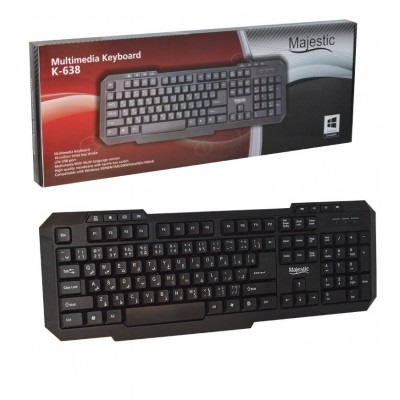 کیبورد سیم دار مجستیک مدل K-638